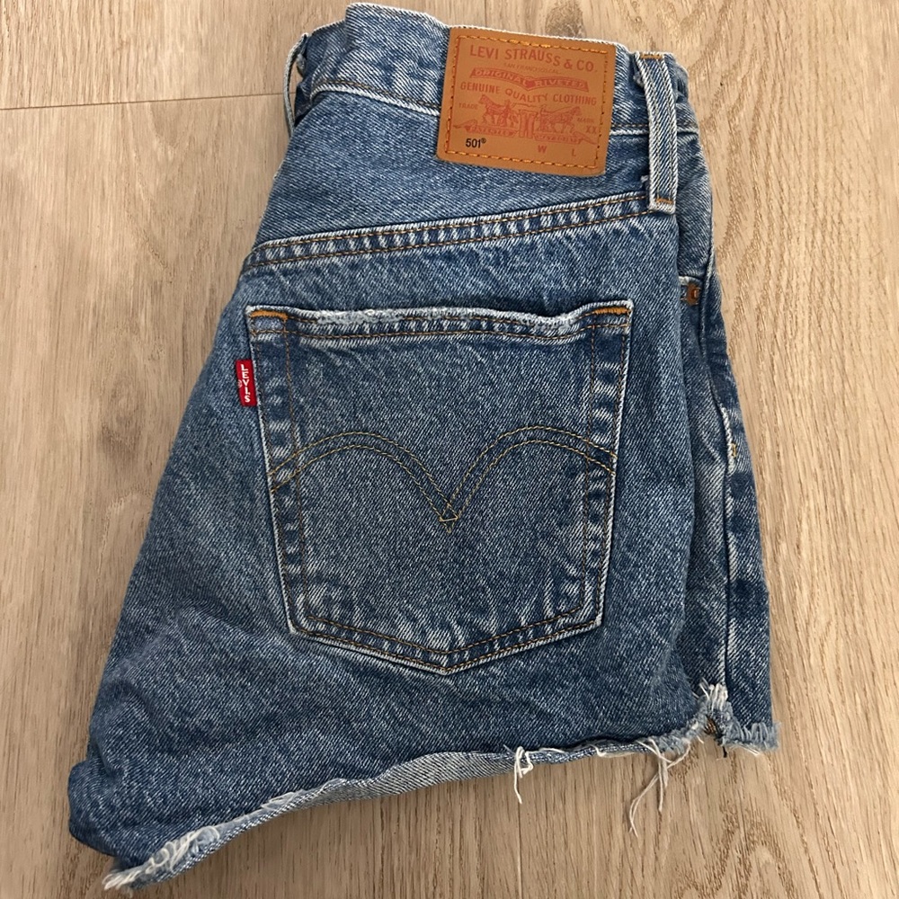Levi's Women's Premium 501 Original Shorts Size 28